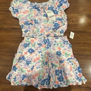 Epic Threads Kids Floral Set - Pink, Blue, Purple
